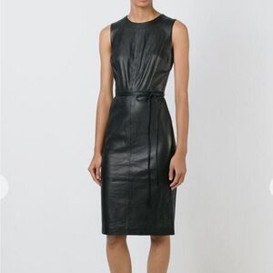 vince satin silk tunic dress Vince Satin Silk Tunic Dress
